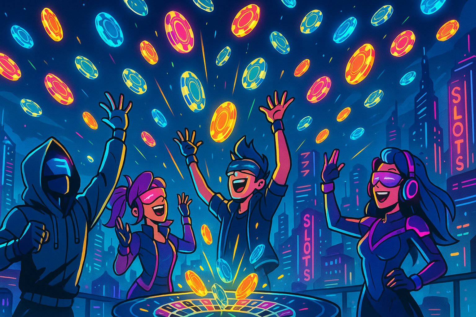 Pengguna bermain game slot online menggunakan aplikasi mobile amarta99